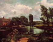 A Water-Mill - 约翰·康斯特布尔